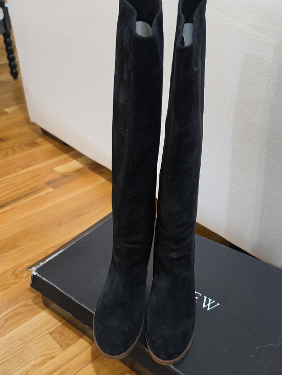 J. Crew Shoes - J. Crew Black Suede Over-the-Knee Boots